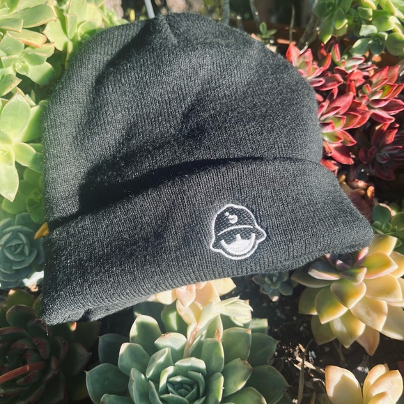 Black Knit Beanie - Picture 12 of 14